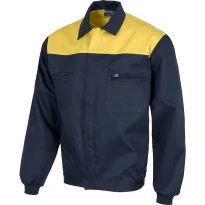 Chaqueta combinada con cremallera de nylon - Workteam 2