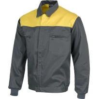 Chaqueta combinada con cremallera de nylon - Workteam