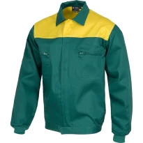 Chaqueta combinada con cremallera de nylon - Workteam