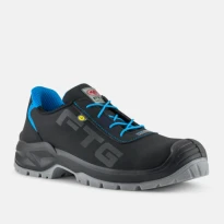 Zapatos de seguridad FTG Junkers S3 SRC ESD | Impermeables antideslizantes hidrorrepelentes