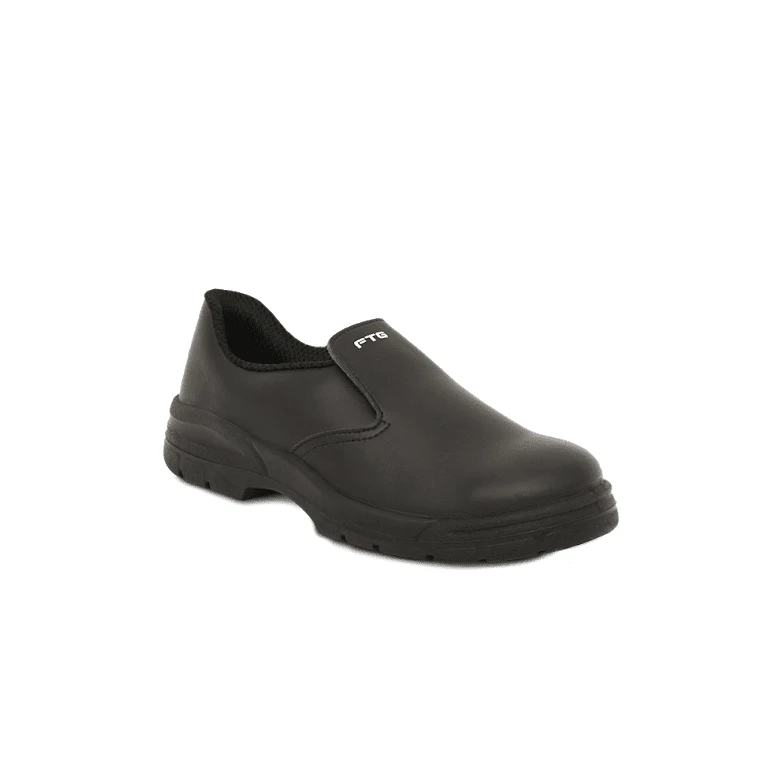 Mocasín de seguridad FTG Chef Black S2 SRC antideslizante
