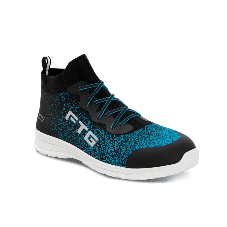 Zapatos de seguridad FTG Sixty High S3 SRC ESD ligeras de invierno Impermeables antideslizante Altos