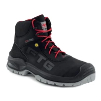 Zapatos de seguridad FTG Gladiator S3 SRC ESD Altos de invierno hidrorrepelentes antideslizantes Resistentes Botas