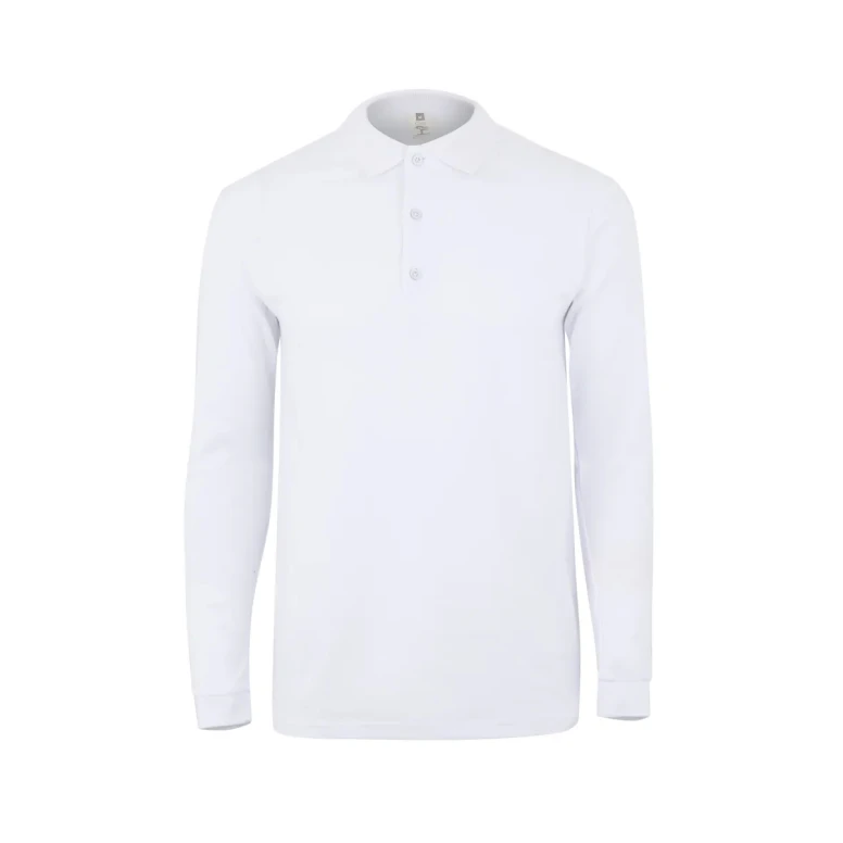 Polo de manga larga Unisex de trabajo Velilla Clifton MK242WV