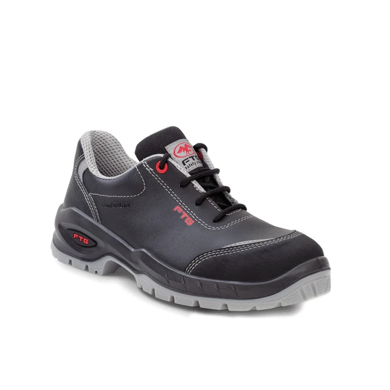 OUTLET - Zapatos de seguridad FTG Piper S3 SRC OFERTAS de invierno Impermeables Resistentes de cuero y hidrorrepelentes