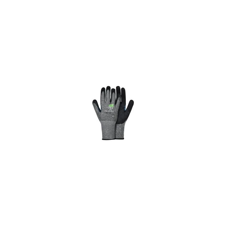 12 Pares - Guantes de trabajo Cofra Isotropic de Nitrilo G094-K100