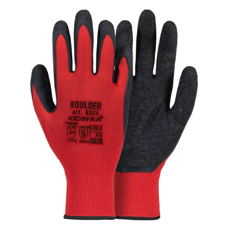 240 Pares - Guantes de trabajo Cofra Boulder G024-DD00