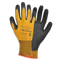 12 Pares - Guantes de trabajo Cofra Maxterity de Nitrilo G008-D100