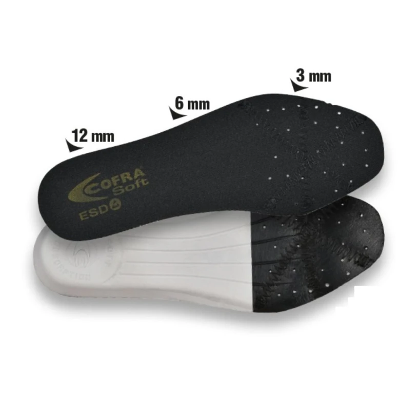 3 Piezas - Plantilla Cofra Soft ESD SO-ECS-00
