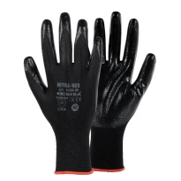 12 Pares - Guantes de trabajo Cofra Nitra-Neo de Nitrilo G003-DD00
