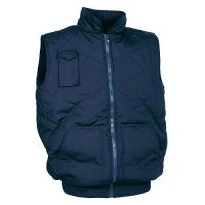 Liquidación total - Chaquetón de trabajo Acolchado Multibolsillos Cofra Turgaj V381-0-02 Talla S color marino