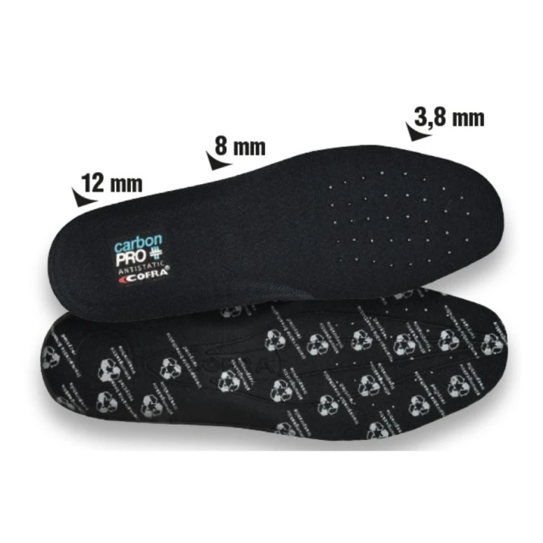 3 Piezas - Plantilla Cofra Carbon Pro SO-CAT-00