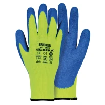 12 Pares - Guantes de trabajo Cofra Bricker de Látex G020-DD00