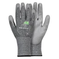 12 Pares - Guantes de trabajo Cofra Isocut de Poliuretano G093-K100