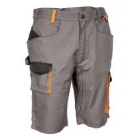 Bermudas de trabajo Elásticos Stretch Multibolsillos Cofra Liegi V563-0-02