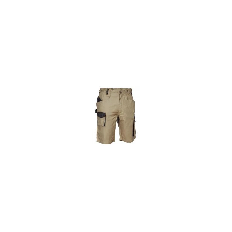 Bermudas de trabajo Elásticos Stretch Multibolsillos Cofra Liegi V563-0-02