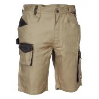 Bermudas de trabajo Elásticos Stretch Multibolsillos Cofra Liegi V563-0-02