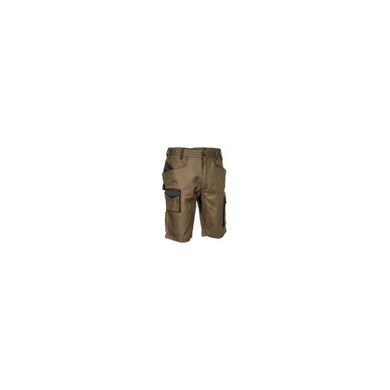 Bermudas de trabajo Elásticos Stretch Multibolsillos Cofra Liegi V563-0-02