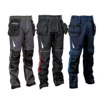 Pantalones de trabajo Elásticos Stretch Multibolsillos Cofra Leiria V481-0-04