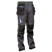 Pantalones de trabajo Elásticos Stretch Multibolsillos Cofra Leiria V481-0-04
