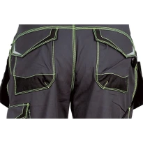 Pantalones de trabajo Elásticos Stretch Multibolsillos Cofra Leiria V481-0-04