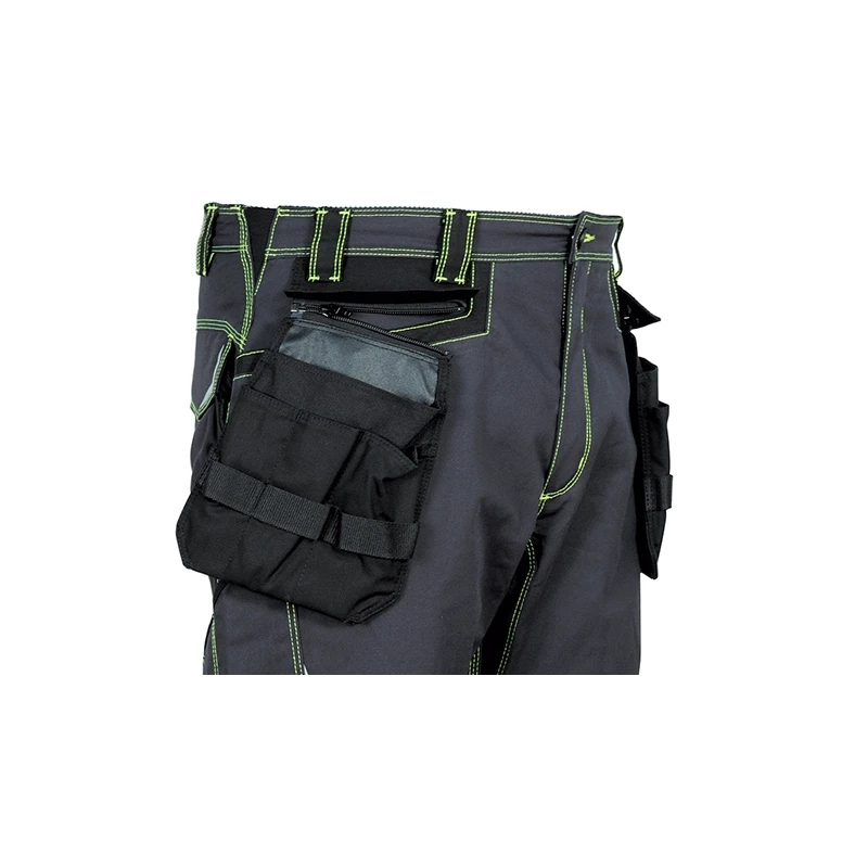 Pantalones de trabajo Elásticos Stretch Multibolsillos Cofra Leiria V481-0-04