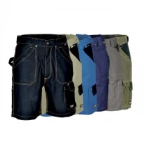 Bermudas de trabajo Cofra Multibolsillos Saragossa 100% Algodón Canvas V057-0-05