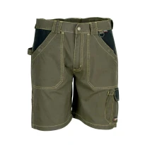 Bermudas de trabajo Cofra Multibolsillos Saragossa 100% Algodón Canvas V057-0-05
