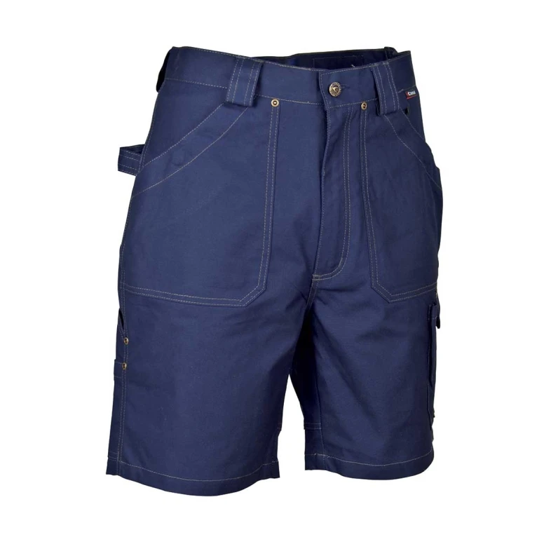 Bermudas de trabajo Cofra Multibolsillos Saragossa 100% Algodón Canvas V057-0-05