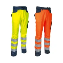 Pantalones de trabajo Alta Visibilidad Multibolsillos Cofra Upata V555-0-02