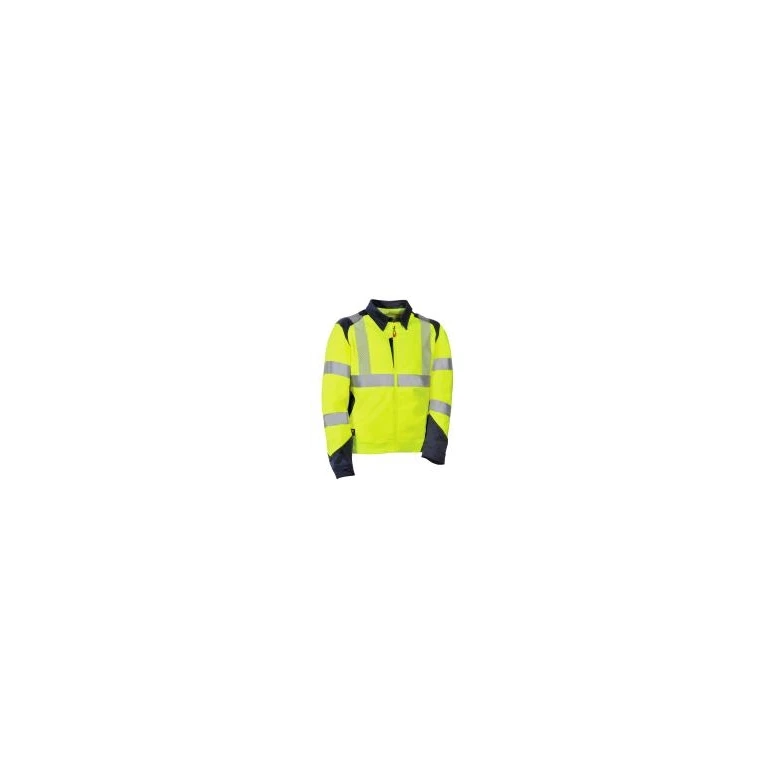 Chaqueta de trabajo Alta Visibilidad elástica stretch Multibolsillos Cofra Acarigua V600-0-02