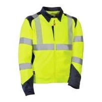 Chaqueta de trabajo Alta Visibilidad elástica stretch Multibolsillos Cofra Acarigua V600-0-02