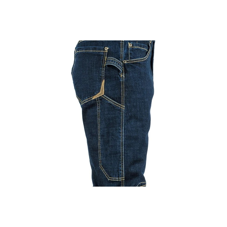Pantalones vaqueros de trabajo Elásticos Stretch Multibolsillos Cofra Quarteira V496-0-00
