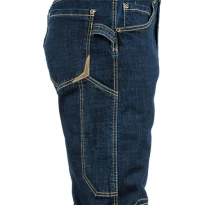 Pantalones vaqueros de trabajo Elásticos Stretch Multibolsillos Cofra Quarteira V496-0-00