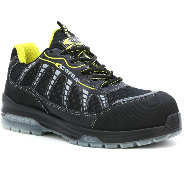 Zapatos de seguridad Cofra Mirò Black S1P SRC 20660-000
