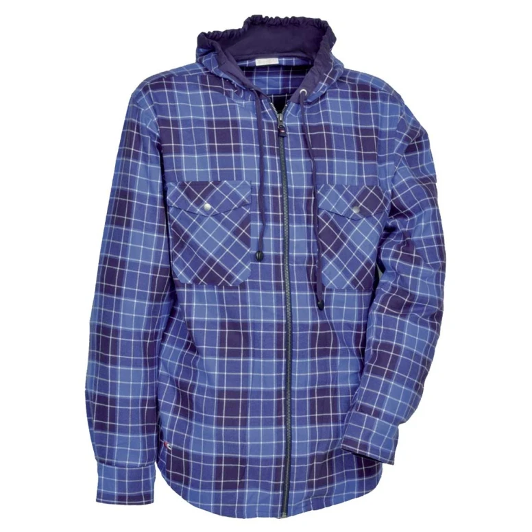 Sudadera con capucha de trabajo Cofra Brixton 100% Algodón Franela V371-0-00