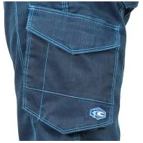 Pantalones de trabajo Elásticos Stretch Multibolsillos Cofra Dothan V471-0-02A