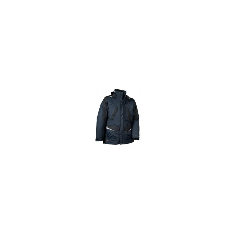 Liquidación total - Parka de trabajo Multibolsillos Cofra Daneborg V575-0-02 número 64 color antracita negro