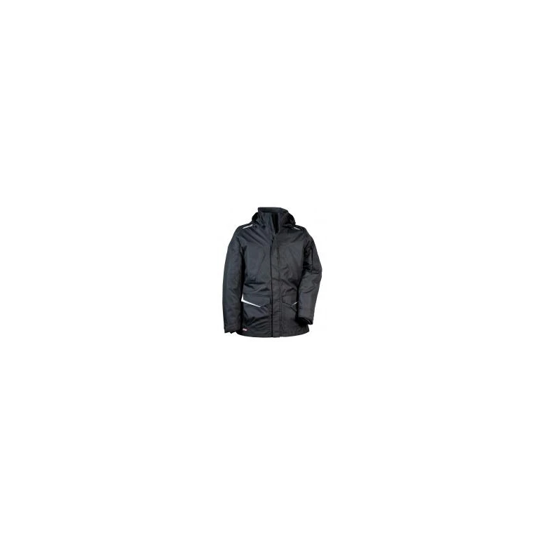 Liquidación total - Parka de trabajo Multibolsillos Cofra Daneborg V575-0-02 número 64 color antracita negro
