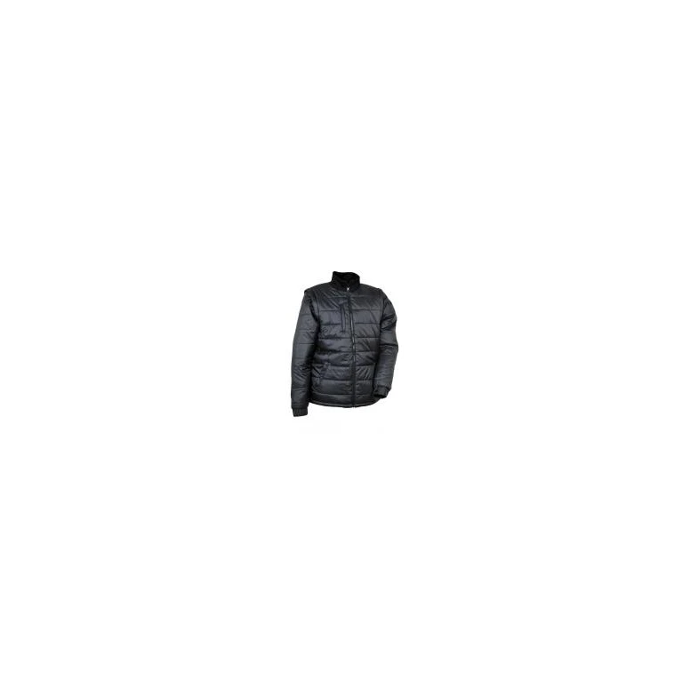 Liquidación total - Parka de trabajo Multibolsillos Cofra Daneborg V575-0-02 número 64 color antracita negro