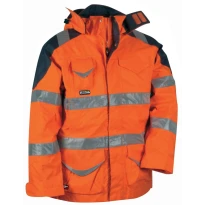 Liquidación total - Parka de trabajo Alta visibilidad Cofra Protection V024-0-00 número 46 color naranja