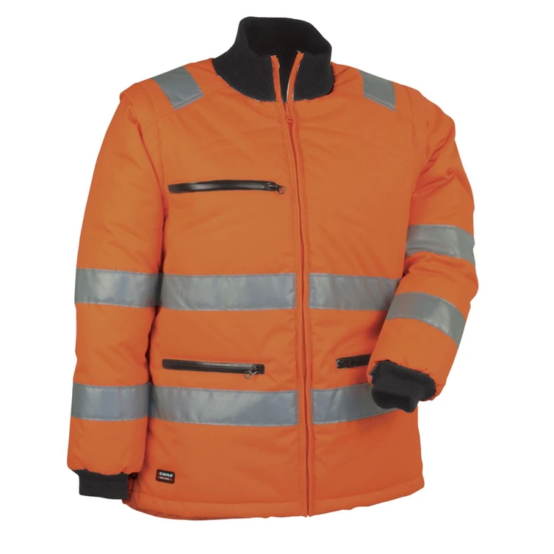 Liquidación total - Parka de trabajo Alta visibilidad Cofra Protection V024-0-00 número 46 color naranja