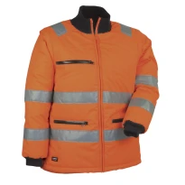 Liquidación total - Parka de trabajo Alta visibilidad Cofra Protection V024-0-00 número 46 color naranja