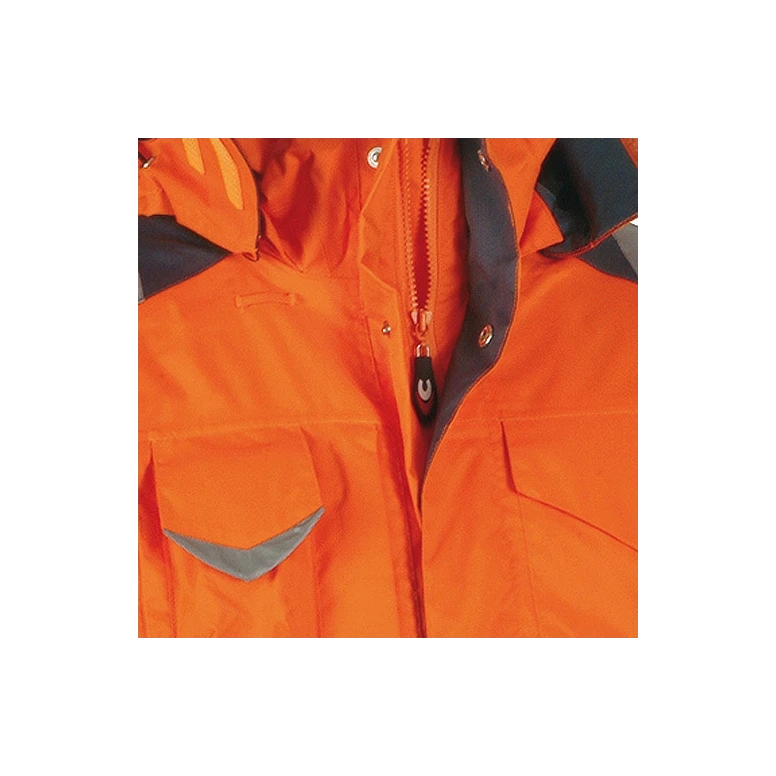 Liquidación total - Parka de trabajo Alta visibilidad Cofra Protection V024-0-00 número 46 color naranja