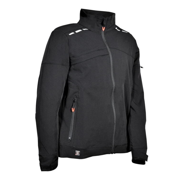 Liquidación total - Chaqueta de trabajo Multibolsillos Stretch Cofra Javre V590-0-02 número 50 color Azul negro