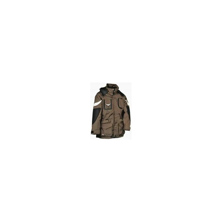 Liquidación total - Parka de trabajo Multibolsillos Cofra Icestorm V006-0-00 Número 52 color antracita negro