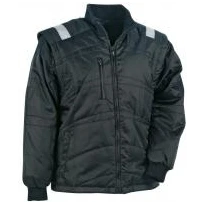 Liquidación total - Parka de trabajo Multibolsillos Cofra Icestorm V006-0-00 Número 52 color antracita negro