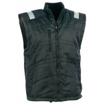 Liquidación total - Parka de trabajo Multibolsillos Cofra Icestorm V006-0-00 Número 52 color antracita negro