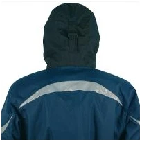 Liquidación total - Parka de trabajo Multibolsillos Cofra Icestorm V006-0-00 Número 52 color antracita negro
