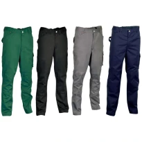 Pantalones de trabajo Multibolsillos Cofra Sousse 100% Algodón V281-0-05